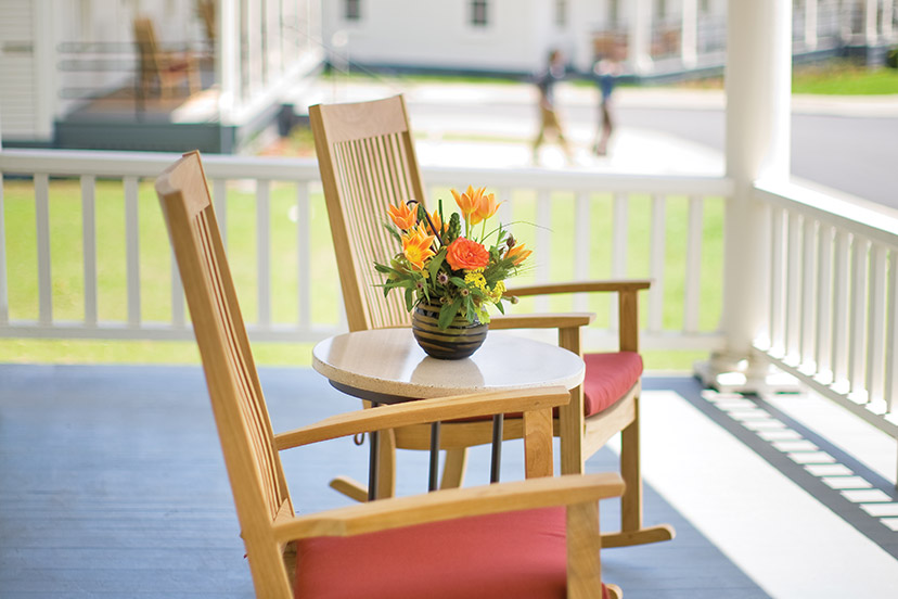 Cavallo Point historic room porch