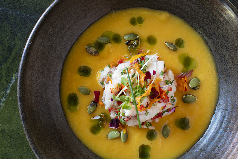 Golden Tomato Gazpacho