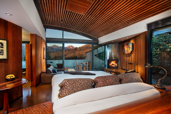Peak House interior